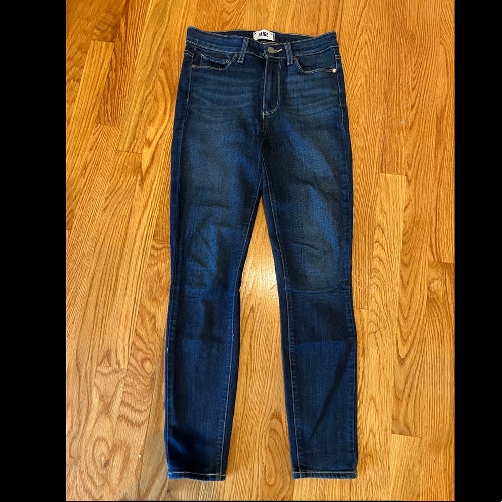 PAIGE Hoxton Ankle in Duvall, size 27